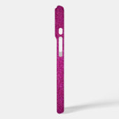 Persoonlijke naam unicorn roze glitter Case-Mate iPhone case (Achterkant / Links)