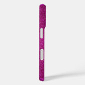 Persoonlijke naam unicorn roze glitter Case-Mate iPhone case (Achterkant / Rechts)