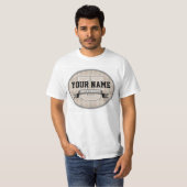 Persoonlijke naam Universiteit Cool Funny Familie T-shirt (Voorkant volledig)