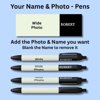 Persoonlijke naam & uw foto pen