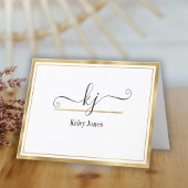 Persoonlijke naam | Van dank aan uw auto Bedankkaart