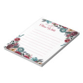 Persoonlijke naam | Van de bureau van de blocnote (Linkerzijde)