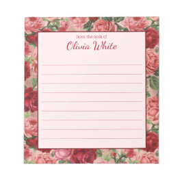 Persoonlijke naam | Van de bureau van de blocnote