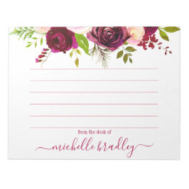 Persoonlijke naam | Van de bureau van de blocnote