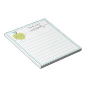 Persoonlijke naam | Van de bureau van de blocnote (Schuin)