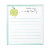 Persoonlijke naam | Van de bureau van de blocnote (Voorkant)