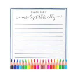 Persoonlijke naam | Van de bureau van de blocnote