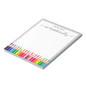 Persoonlijke naam | Van de bureau van de blocnote (Linkerzijde)