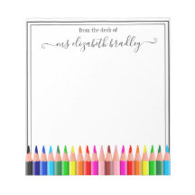 Persoonlijke naam | Van de bureau van de blocnote