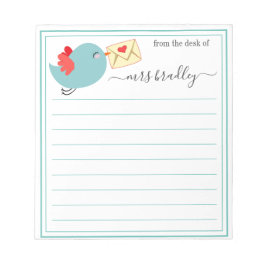 Persoonlijke naam | Van de bureau van de blocnote