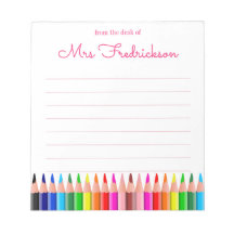 Persoonlijke naam | Van de bureau van de blocnote