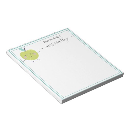 Persoonlijke naam | Van de bureau van de blocnote (Schuin)