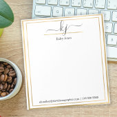 Persoonlijke naam | Van de bureau van de blocnote