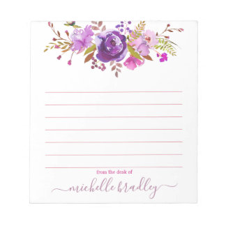 Persoonlijke naam | Van de bureau van de blocnote