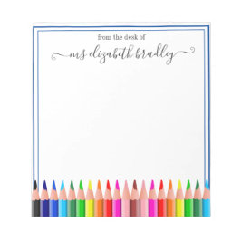 Persoonlijke naam | Van de bureau van de blocnote