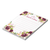 Persoonlijke naam | Van de bureau van de blocnote (Linkerzijde)