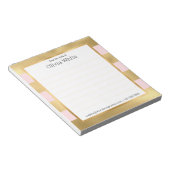 Persoonlijke naam | Van de bureau van de blocnote (Schuin)