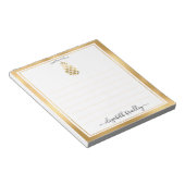 Persoonlijke naam | Van de bureau van de blocnote (Schuin)