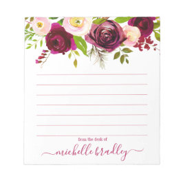 Persoonlijke naam | Van de bureau van de blocnote