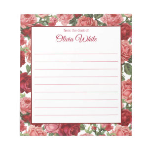 Persoonlijke naam   Van de bureau van de blocnote