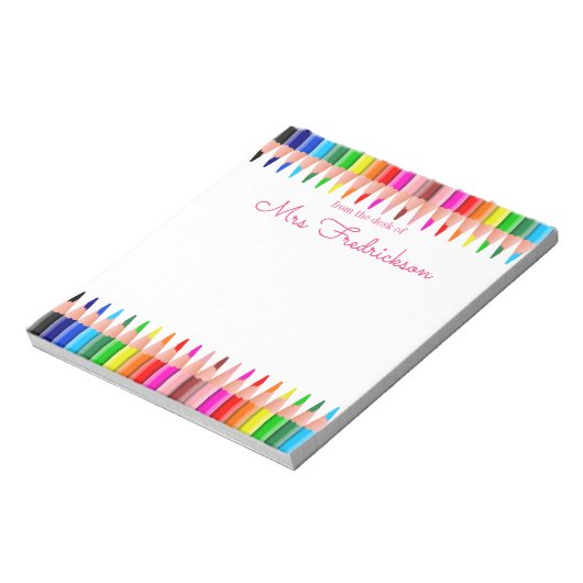 Persoonlijke naam | Van de bureau van de blocnote (Linkerzijde)