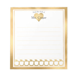 Persoonlijke naam   Van de bureau van de blocnote