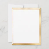 Persoonlijke naam | van de bureau van notitiekaartje (Achterkant)