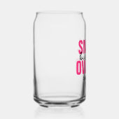 Persoonlijke naam van eigenaar van klein bedrijf blikvorm glas (Rechts)