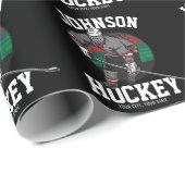 Persoonlijke naam van het Athlete-team van de Spel Cadeaupapier (Rol Hoek)