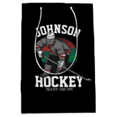 Persoonlijke naam van het Athlete-team van de Spel Medium Cadeauzakje (Voorkant)