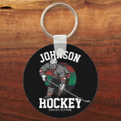 Persoonlijke naam van het Athlete-team van de Spel Sleutelhanger (Voorkant)