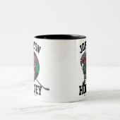 Persoonlijke naam van het Athlete-team van de Spel Tweekleurige Koffiemok (Center)