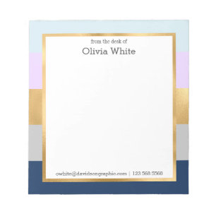 Persoonlijke naam   Van het bureau van de blocnote