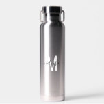 Persoonlijke naam van het script monogram waterfles<br><div class="desc">Dit ontwerp kan op het gebied worden gepersonaliseerd dat door de foto en/of tekst te veranderen wordt verstrekt. Of het kan worden aangepast door te klikken deze Sjabloon personaliseert en dan de klik te kiezen om verdere optie aan te passen en de kleur van de achtergrond te schrappen of te...</div>