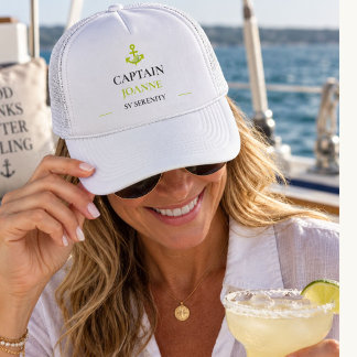 Persoonlijke naam van kapitein & bootnaam Nautilus Trucker Pet