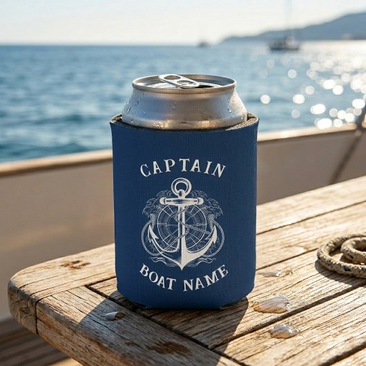Persoonlijke naam van nautische kapitein boot anke blikjeskoeler