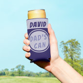 Persoonlijke naam van vader Royal Blue Blikjeskoeler