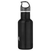 Persoonlijke naam vechtsport waterfles waterfles  (Achterkant)