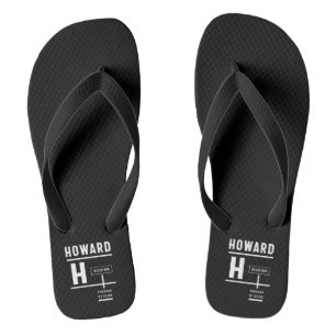 Persoonlijke naam verjaardagscadeau Howard Teenslippers