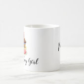 Persoonlijke naam verjaardagsmeisjes mok (Center)