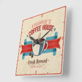 Persoonlijke naam Verse koffiehuiswinkel Vierkante Klok (Hoek)