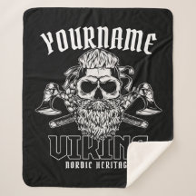Persoonlijke NAAM Viking Nordic Warrior Heritage