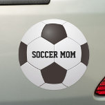 Persoonlijke naam Voetbal Automagneet<br><div class="desc">Voetbalmagneet van de Voetbal van de Voetbal die met naam kan worden gepersonaliseerd. Ontworpen door: Thisnotme©</div>