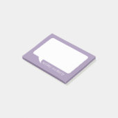 Persoonlijke naam voor de variabele Agenda en Whit Post-it® Notes (Schuin)
