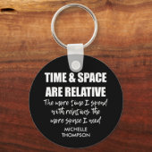 Persoonlijke naam voor gezinskaartje sleutelhanger (Voorkant)