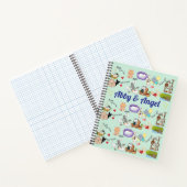 Persoonlijke naam voor jou of je kind notitieboek (Binnen)