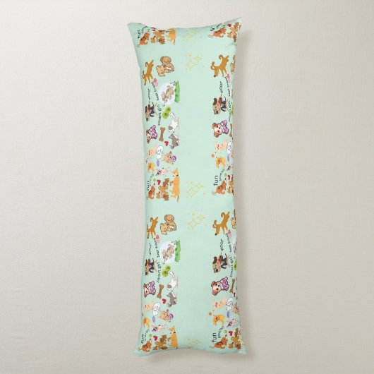 Persoonlijke naam voor u of uw kind lichaamskussen (Achterkant (Verticaal))