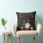 Persoonlijke naam voor uw kind, Kerstmis Kussen (Stoel)