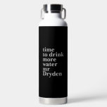 Persoonlijke naam waterfles<br><div class="desc">Gepersonaliseerde naam Water Bottle. Moet jouw namen bewerken met dit waterflesetiket.</div>