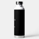 Persoonlijke naam waterfles (Links)